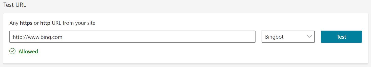 Bing анализ robots.txt
